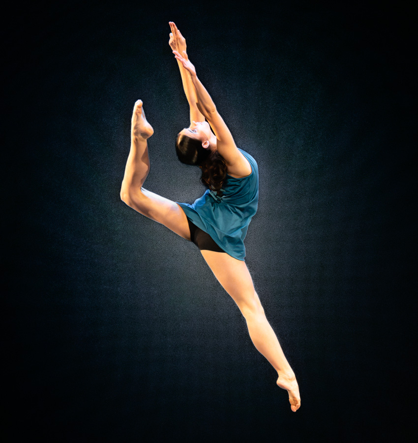 Exemple de photographie sportive en plein mouvement